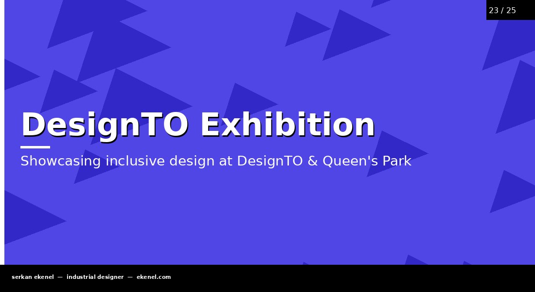 DesignTO Exhibition